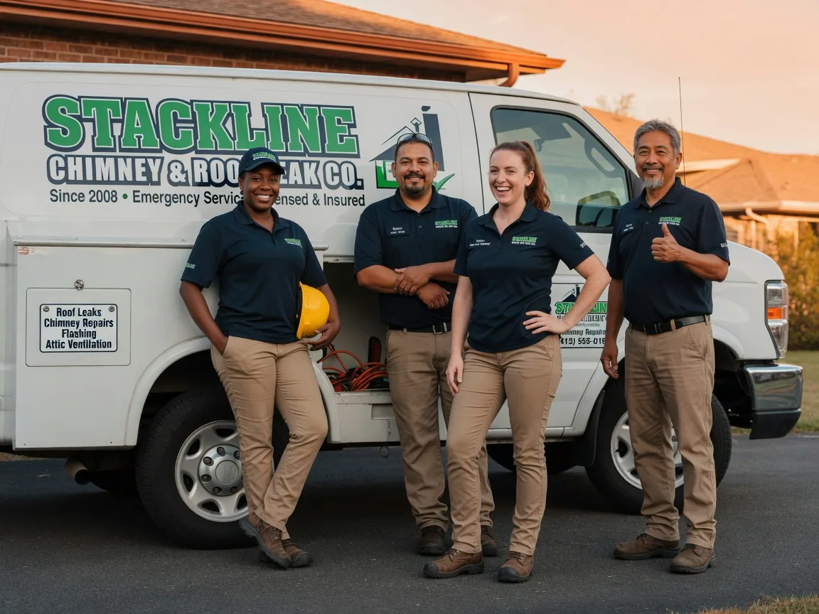 Chimney flashing repair company in Archer City, TX